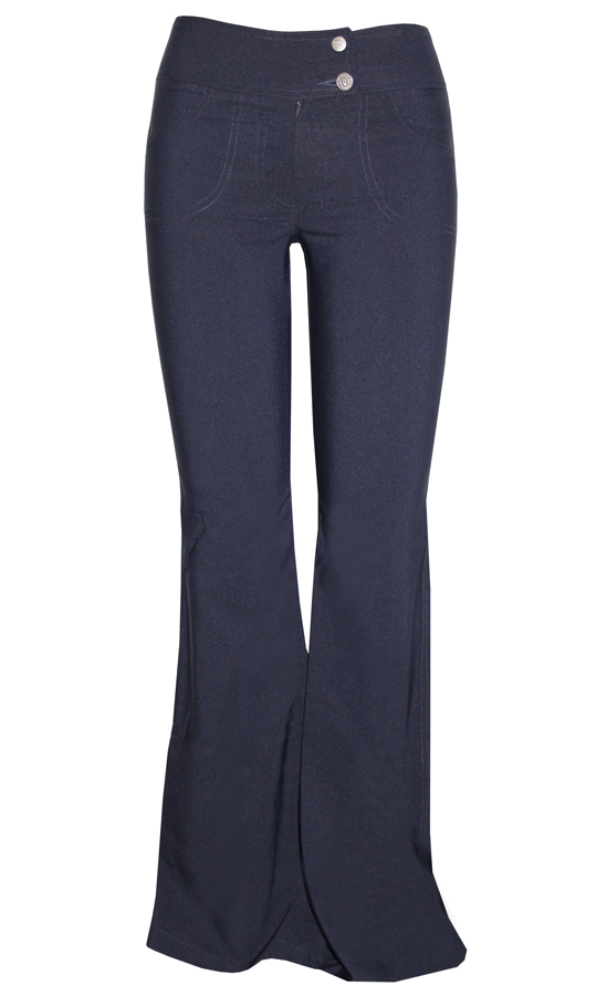 FP0594 NAVY FLARE WORK PANT - Face Off 